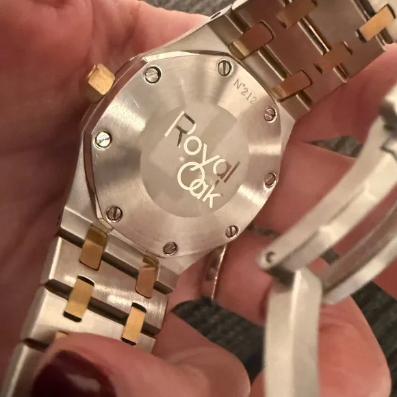 Audemars Piguet Two-Tone Silver and Gold Watch - Picture 3 of 6